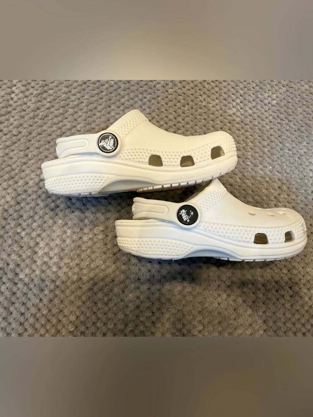 Crocs Classic Clog - Toddler - White 8 Unisex